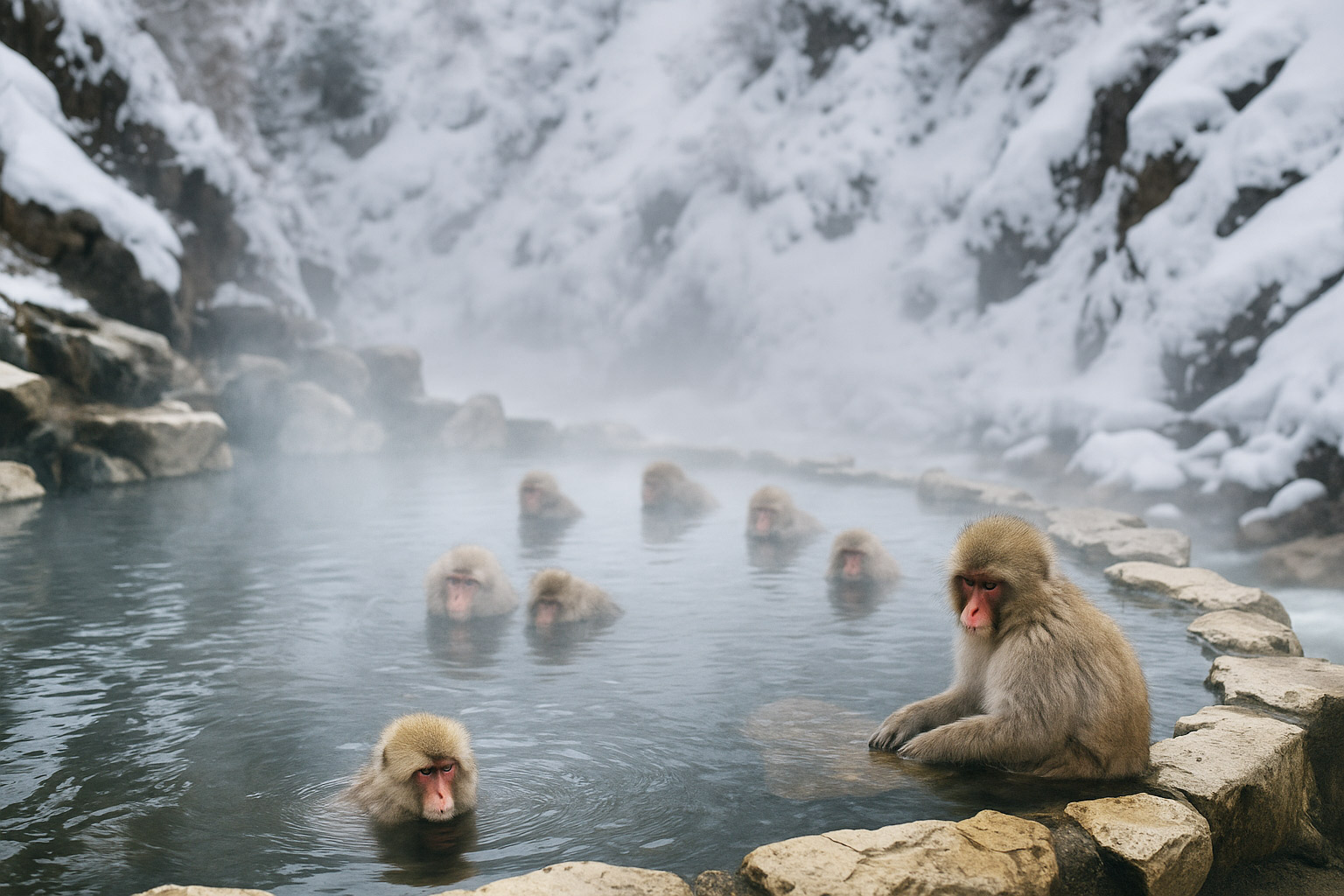 冬限定!雪見温泉で心も体もほっこり
